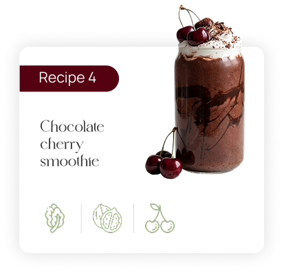 Recipe 4 - Chocolate cherry smoothie